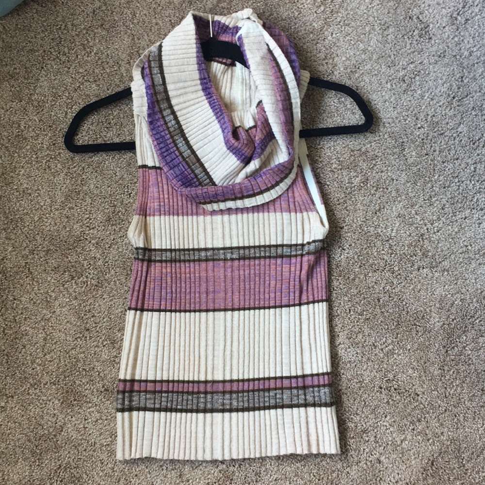 Free People turtleneck halter top
